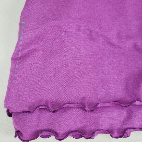 Peter Millar Ruffle Golf Skort Womens Medium Purple Tennis UPF Sun Protection - Picture 5 of 8
